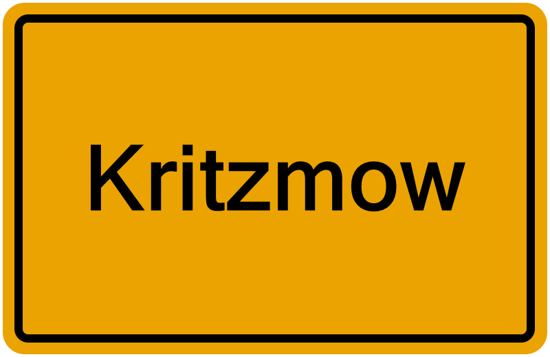 Handelsregisterauszug Kritzmow
