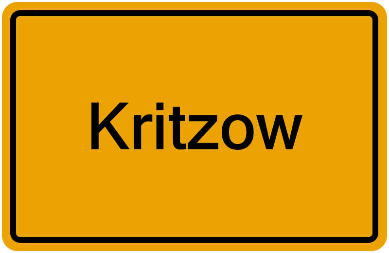 Handelsregisterauszug Kritzow