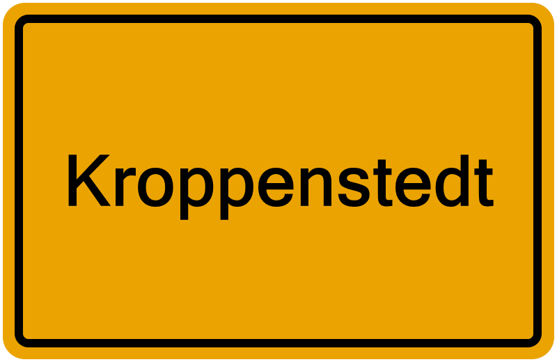 Handelsregisterauszug Kroppenstedt