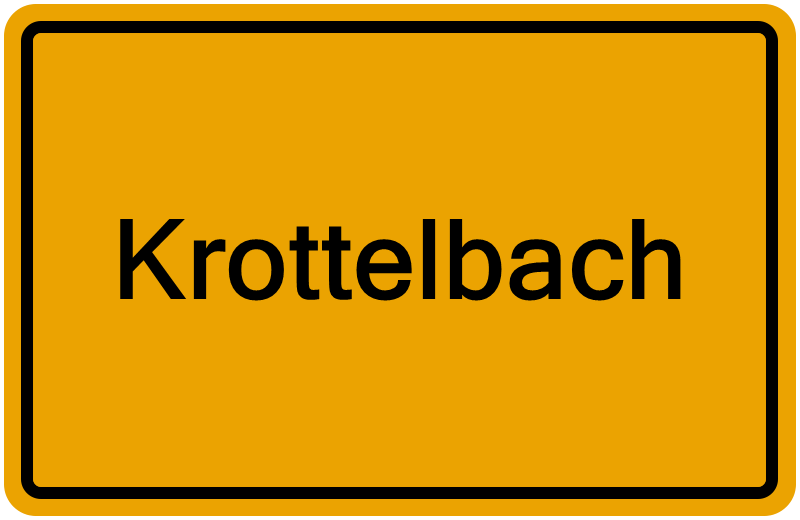 Handelsregisterauszug Krottelbach