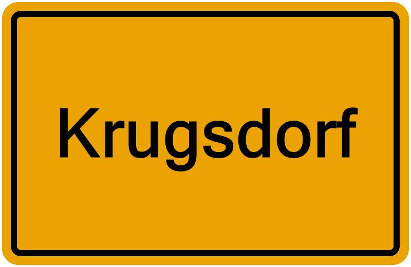 Handelsregisterauszug Krugsdorf