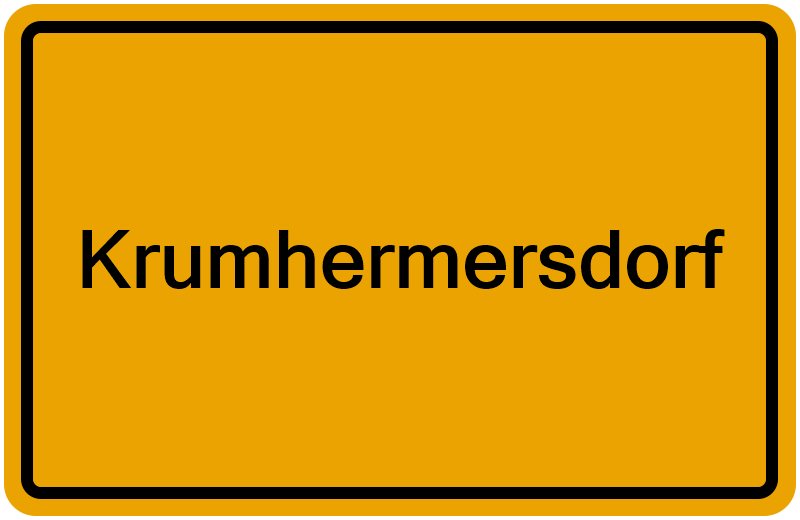 Handelsregisterauszug Krumhermersdorf