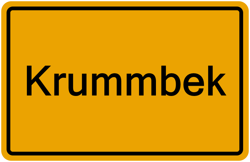 Handelsregisterauszug Krummbek