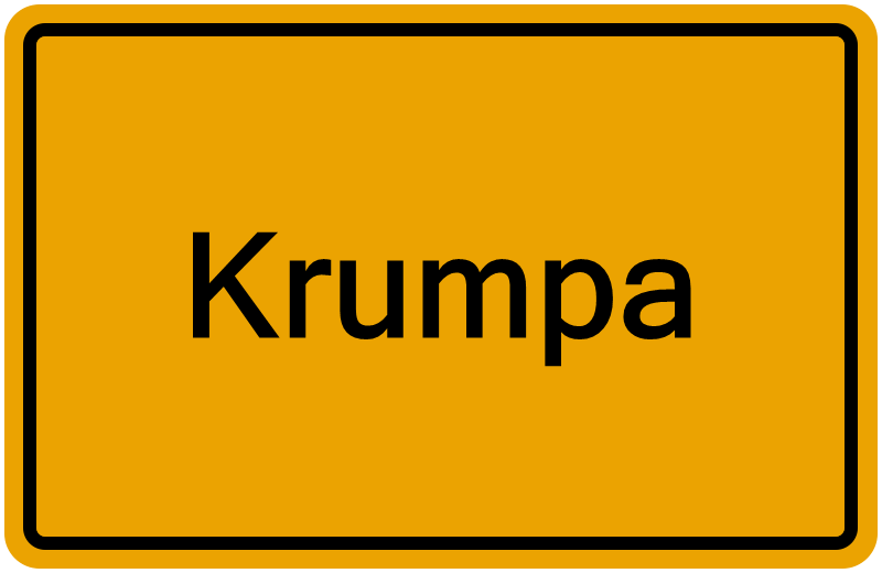 Handelsregisterauszug Krumpa