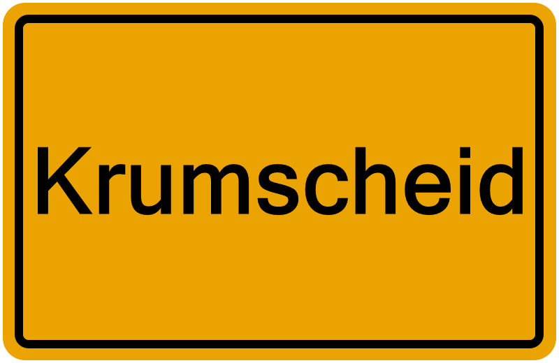 Handelsregisterauszug Krumscheid
