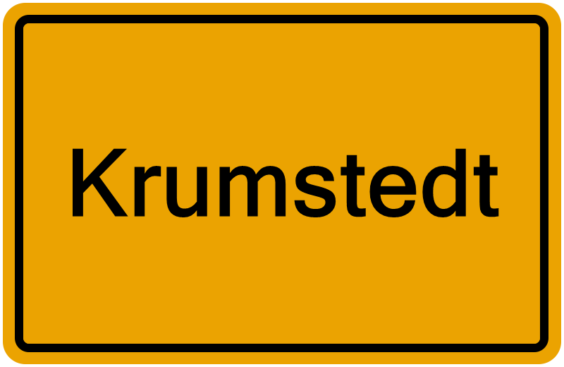 Handelsregisterauszug Krumstedt