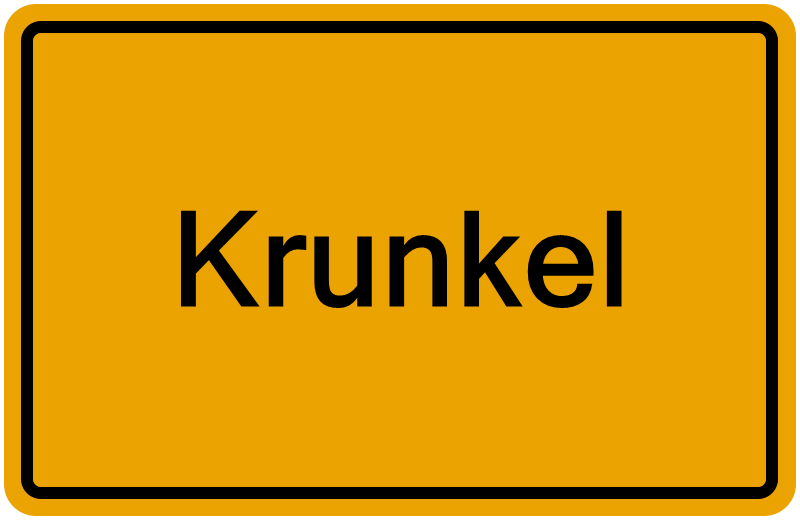 Handelsregisterauszug Krunkel