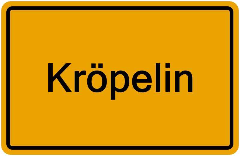 Handelsregisterauszug Kröpelin