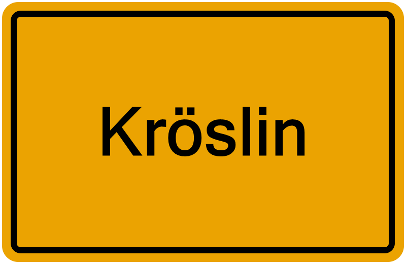Handelsregisterauszug Kröslin
