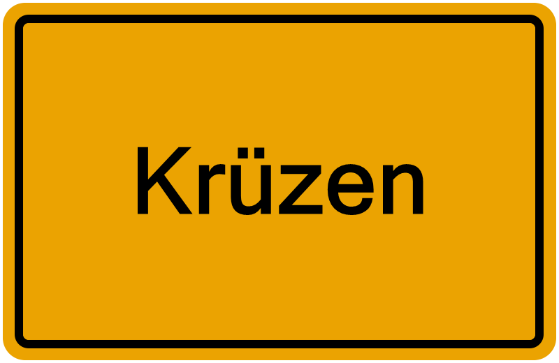 Handelsregisterauszug Krüzen