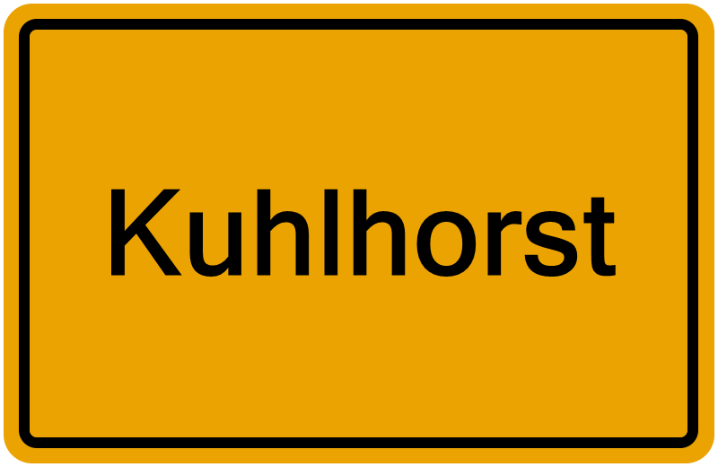 Handelsregisterauszug Kuhlhorst