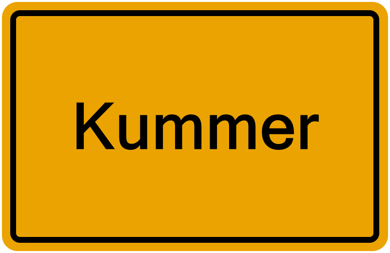 Handelsregisterauszug Kummer