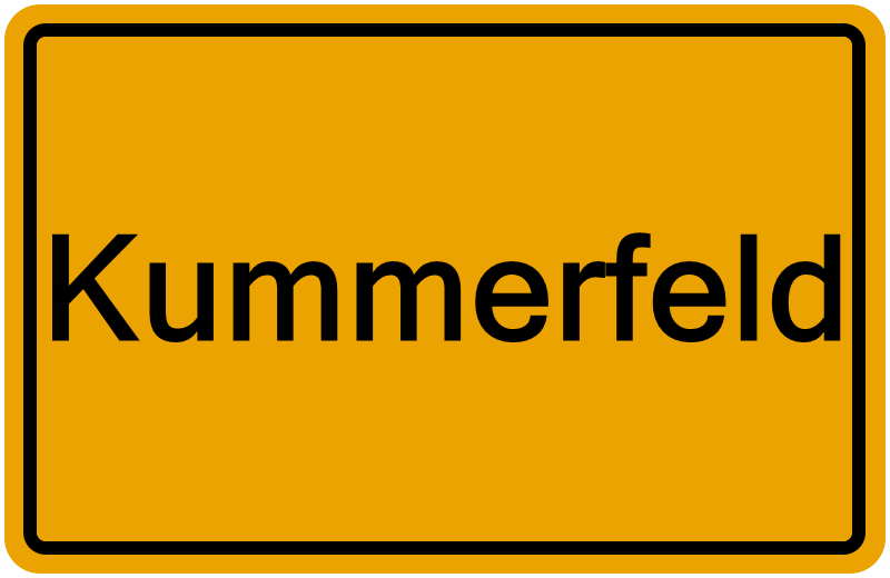 Handelsregisterauszug Kummerfeld