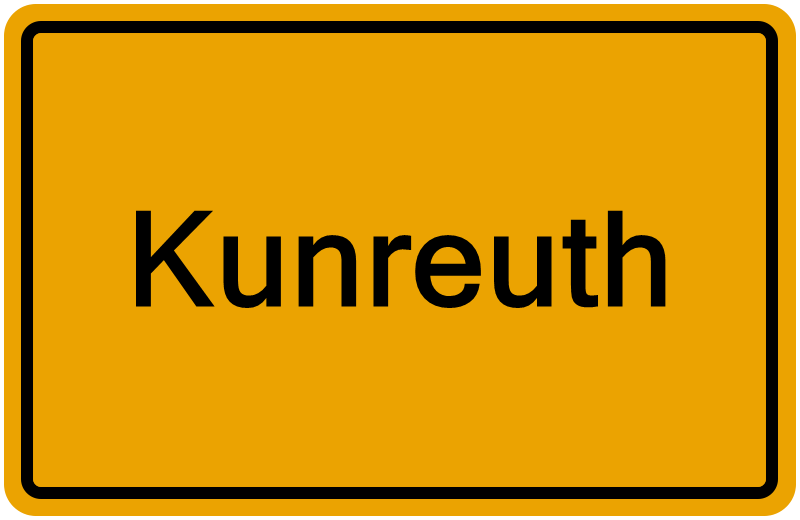Handelsregisterauszug Kunreuth