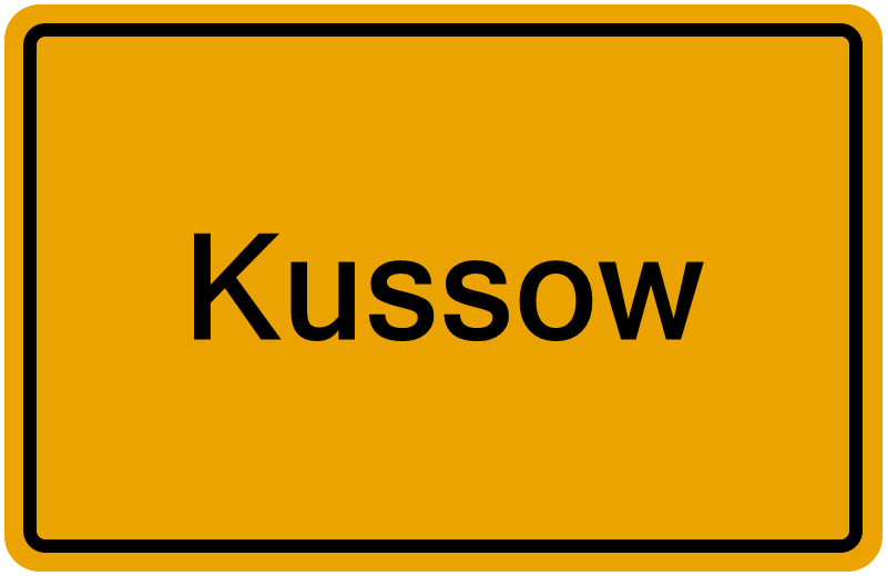 Handelsregisterauszug Kussow