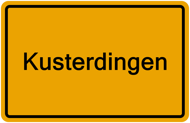 Handelsregisterauszug Kusterdingen