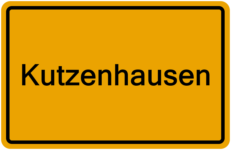 Handelsregisterauszug Kutzenhausen