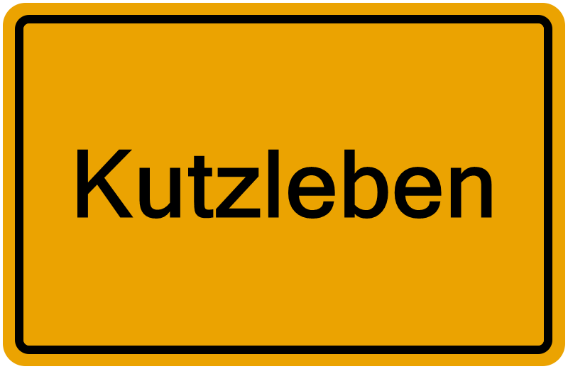 Handelsregisterauszug Kutzleben