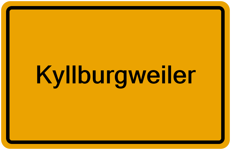 Handelsregisterauszug Kyllburgweiler