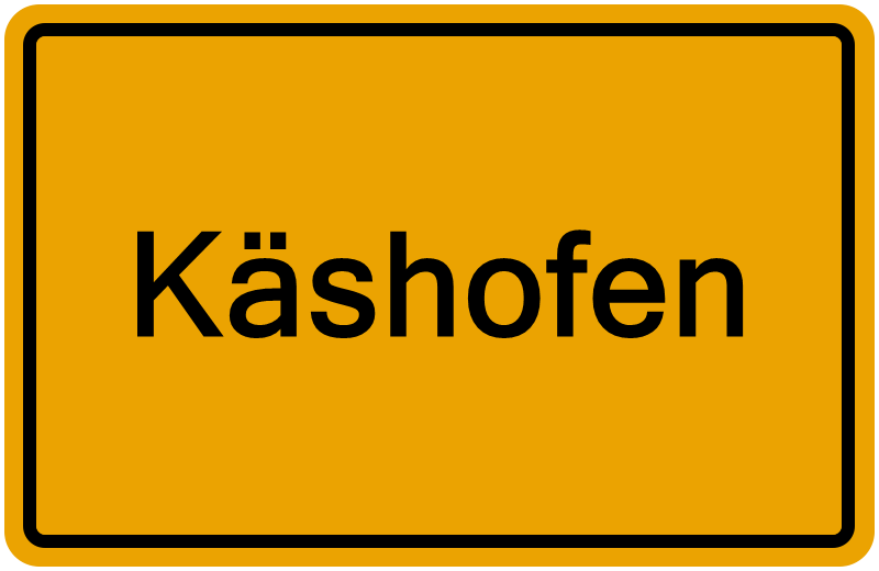 Handelsregisterauszug Käshofen