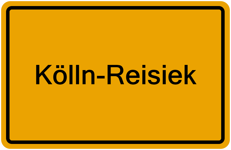 Handelsregisterauszug Kölln-Reisiek