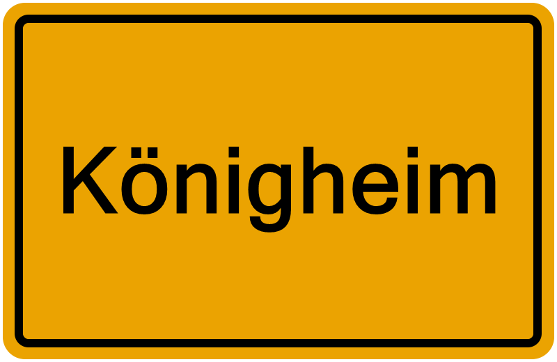 Handelsregisterauszug Königheim