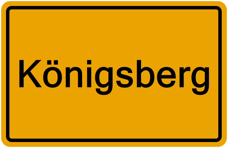 Handelsregisterauszug Königsberg