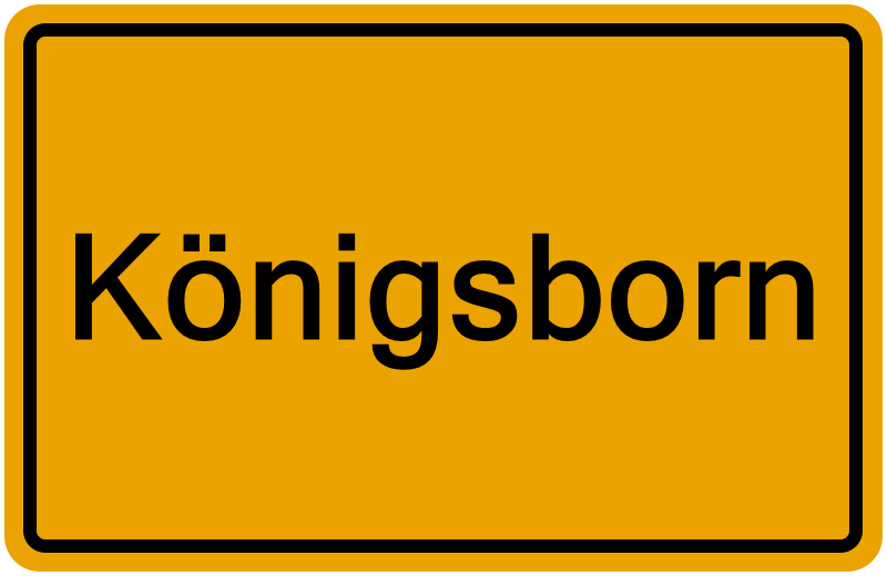 Handelsregisterauszug Königsborn