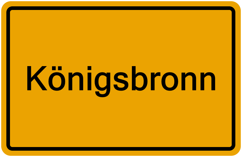 Handelsregisterauszug Königsbronn