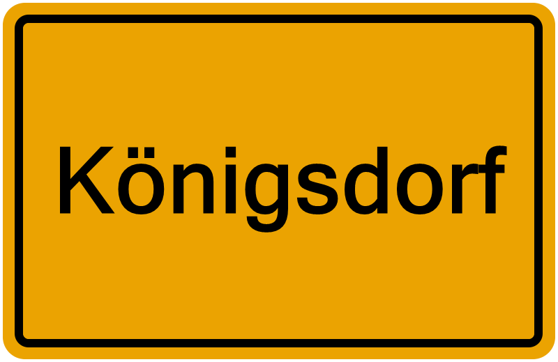 Handelsregisterauszug Königsdorf