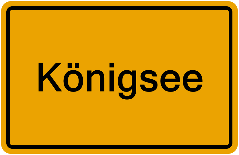 Handelsregisterauszug Königsee