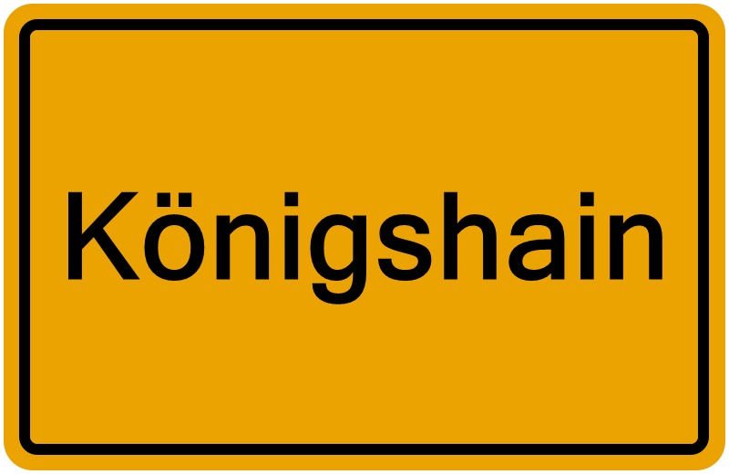 Handelsregisterauszug Königshain