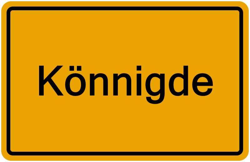 Handelsregisterauszug Könnigde
