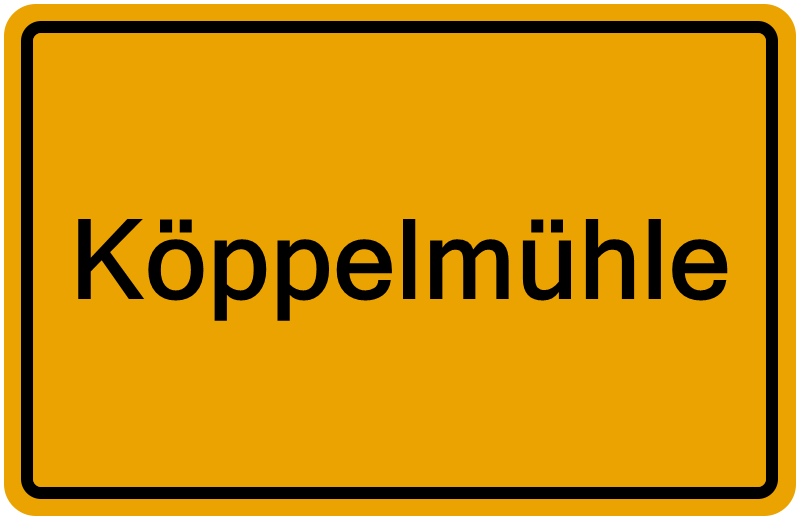 Handelsregisterauszug Köppelmühle