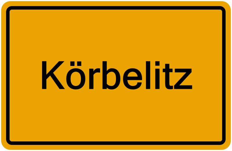 Handelsregisterauszug Körbelitz