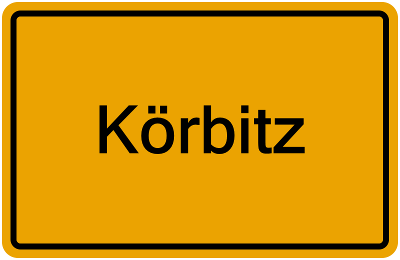 Handelsregisterauszug Körbitz