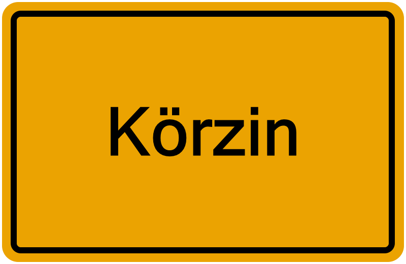 Handelsregisterauszug Körzin