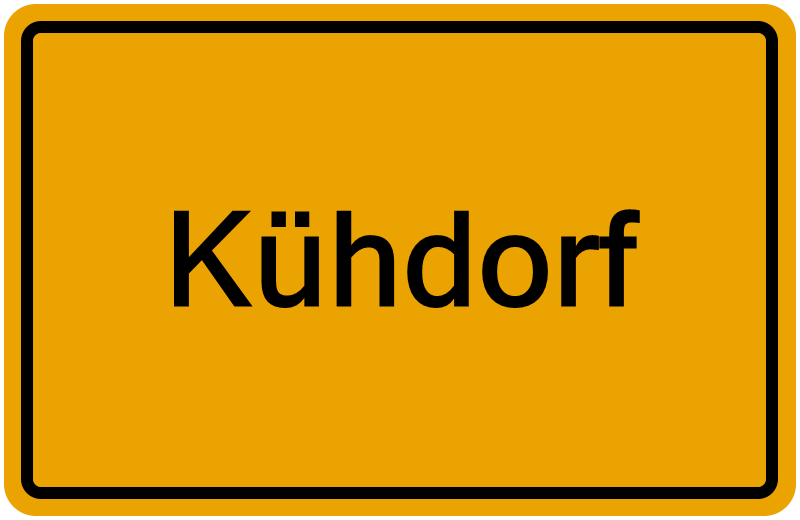 Handelsregisterauszug Kühdorf