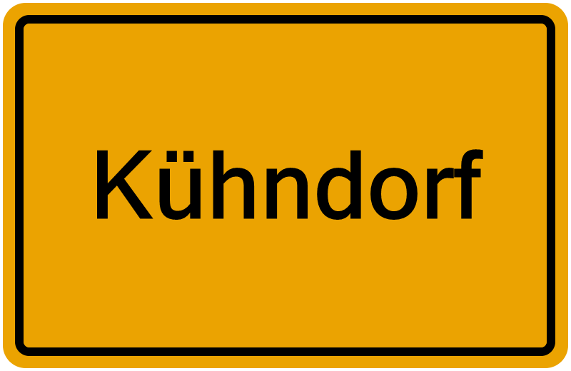 Handelsregisterauszug Kühndorf