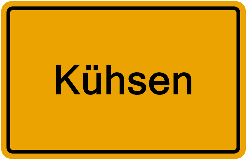 Handelsregisterauszug Kühsen