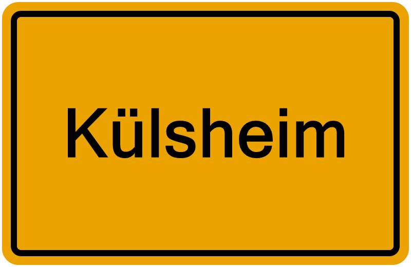 Handelsregisterauszug Külsheim