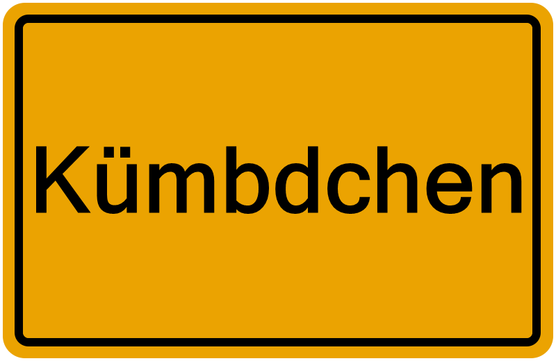 Handelsregisterauszug Kümbdchen