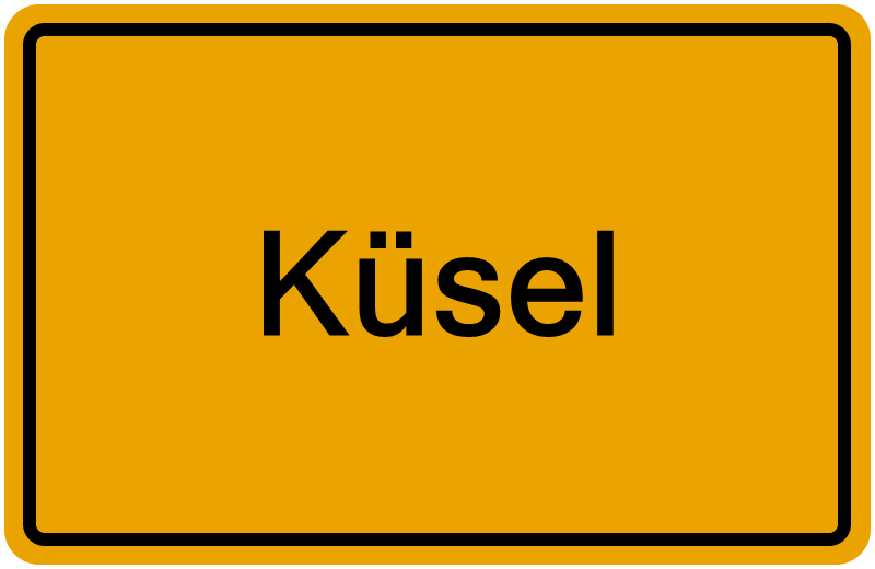 Handelsregisterauszug Küsel