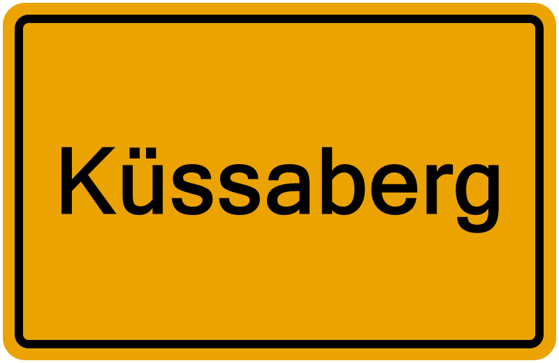 Handelsregisterauszug Küssaberg