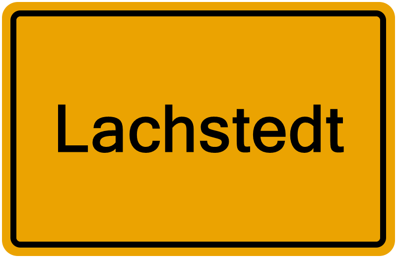 Handelsregisterauszug Lachstedt