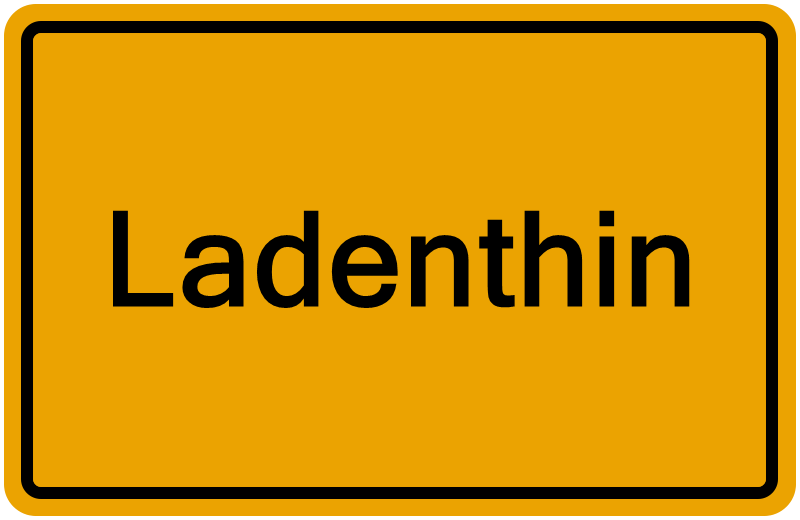 Handelsregisterauszug Ladenthin