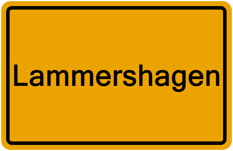 Handelsregisterauszug Lammershagen