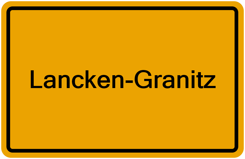 Handelsregisterauszug Lancken-Granitz