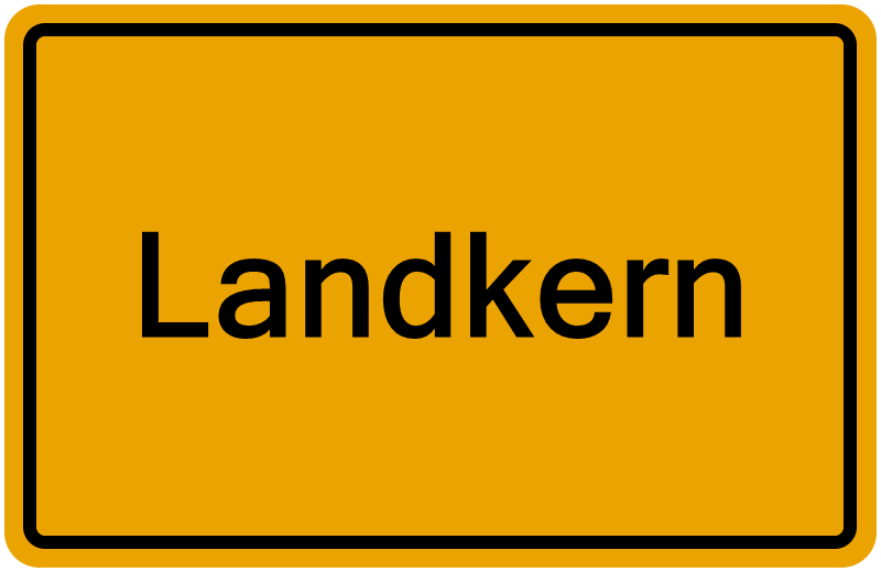 Handelsregisterauszug Landkern