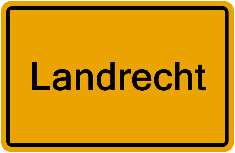 Handelsregisterauszug Landrecht